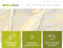Tablet Screenshot of biopterre.com
